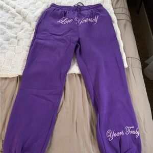 Yours Truly Sweat Pants